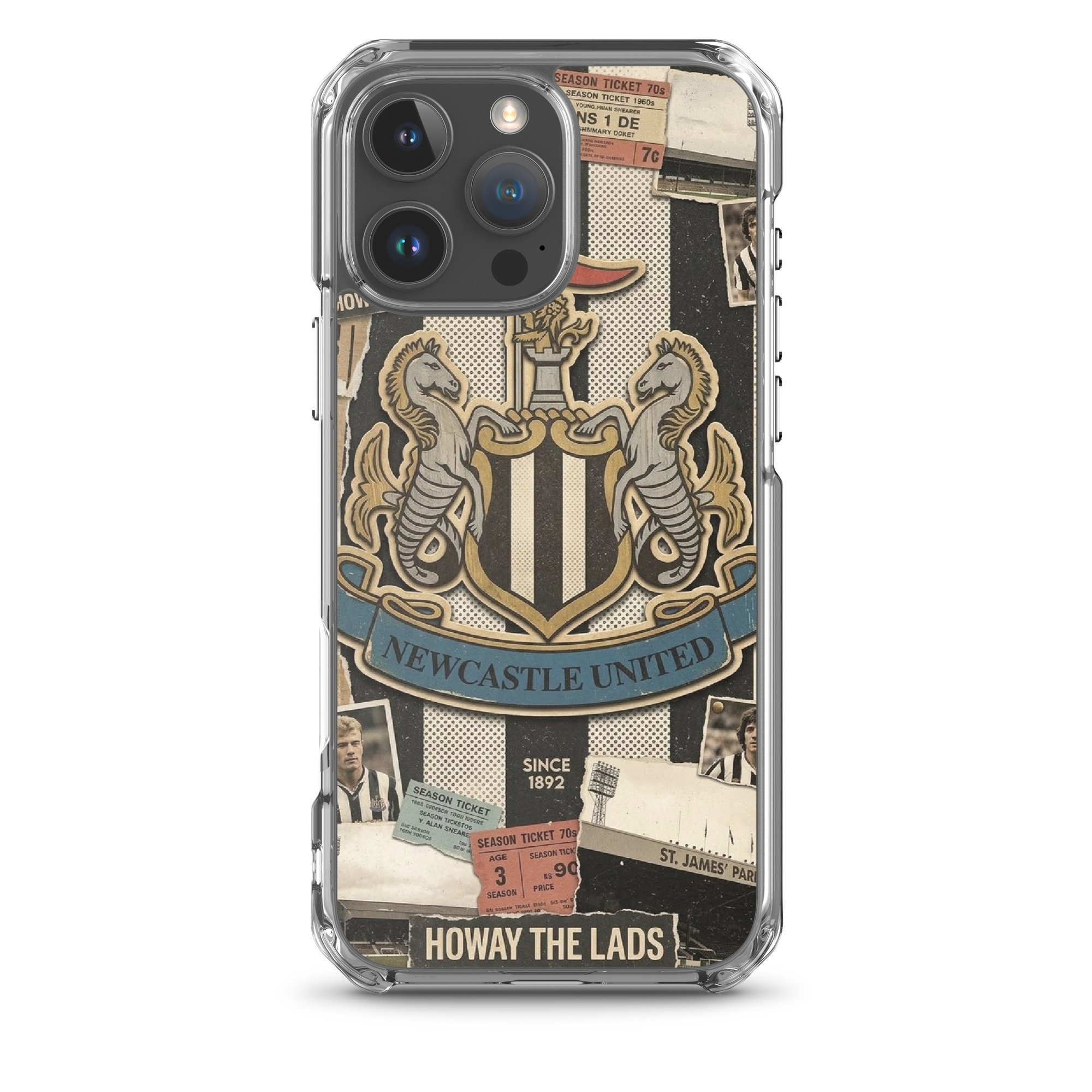 Newcastle Howay The Lads iPhone® Case – Magpies Football Fan Gift - Image 42