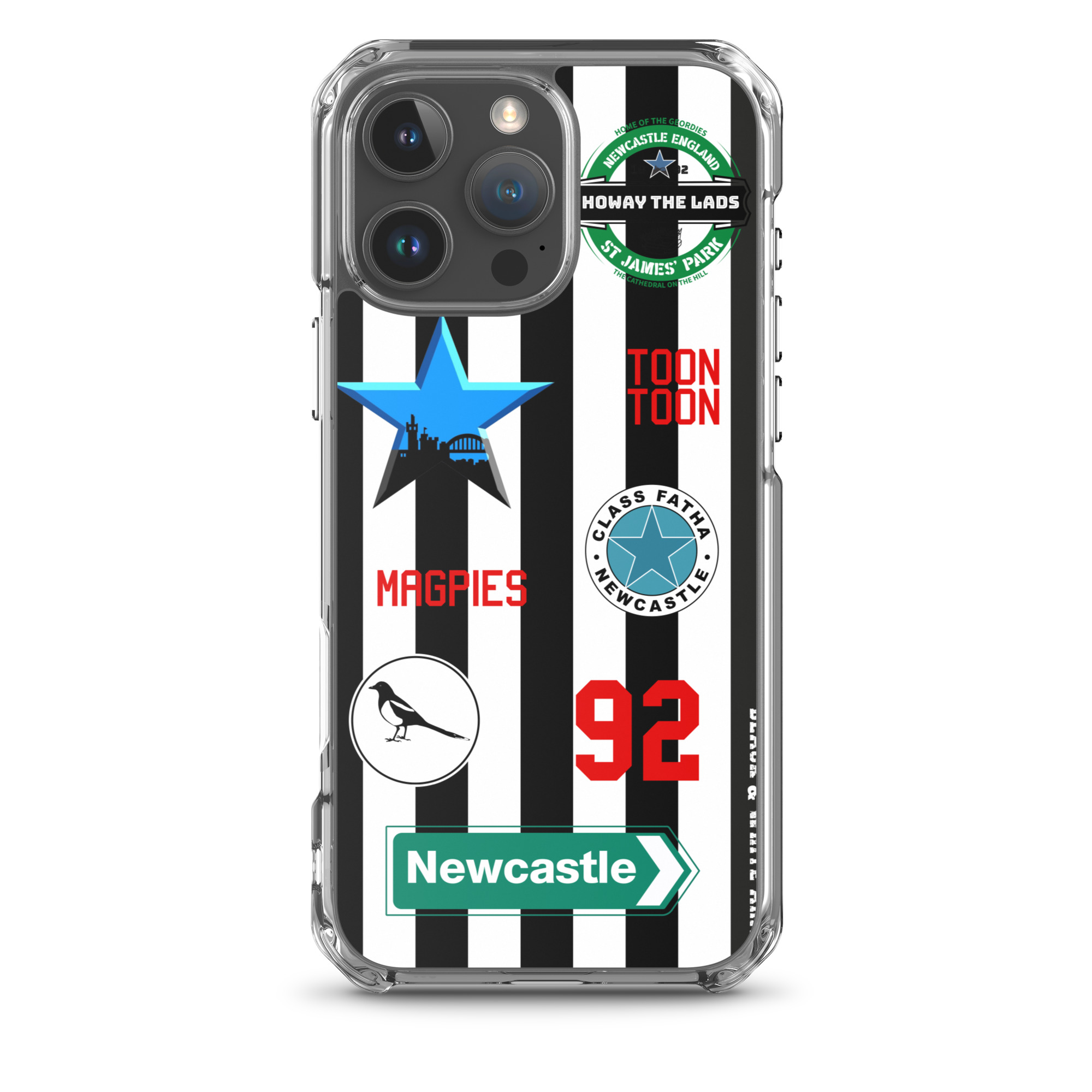 Howay The Lads iPhone® Case – Newcastle Magpies Football Fan Gift - Image 42