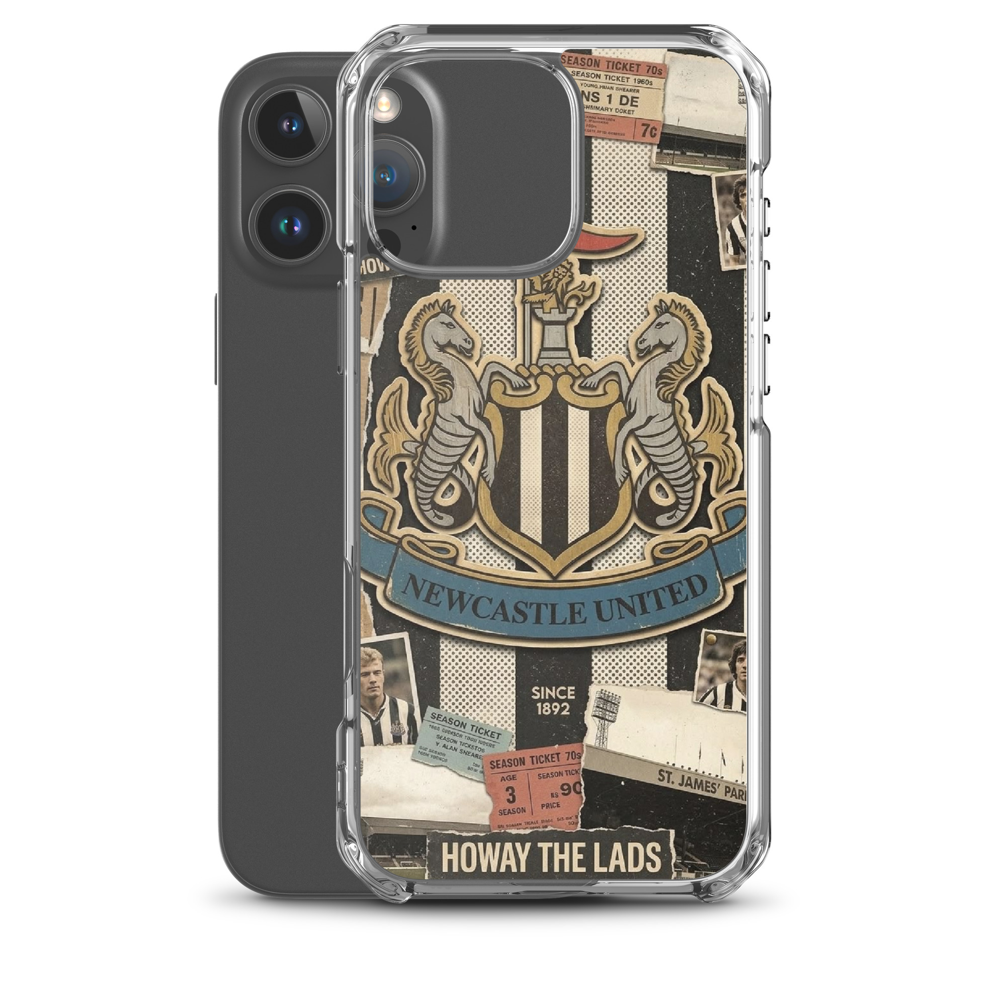 Newcastle Howay The Lads iPhone® Case – Magpies Football Fan Gift - Image 43