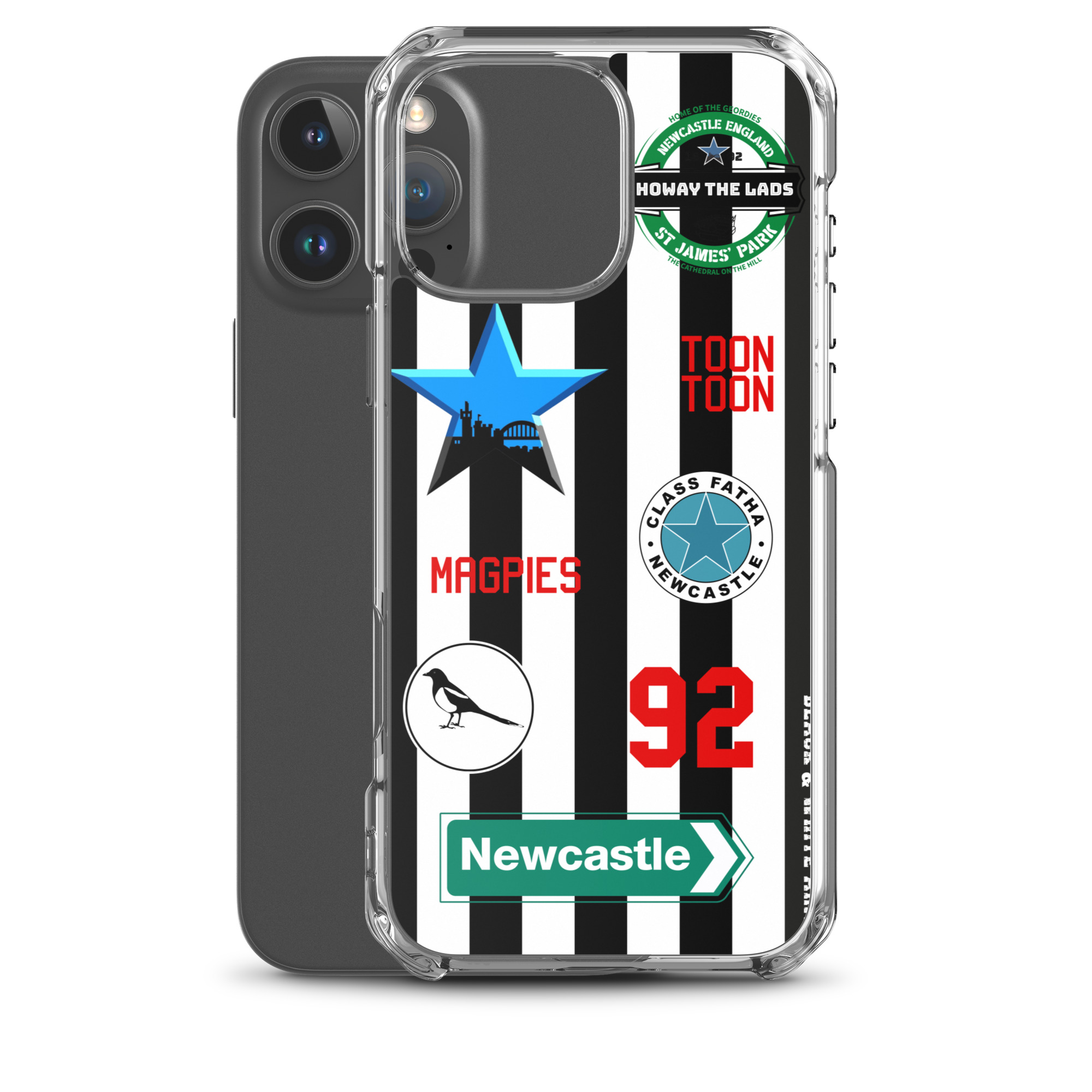 Howay The Lads iPhone® Case – Newcastle Magpies Football Fan Gift - Image 43