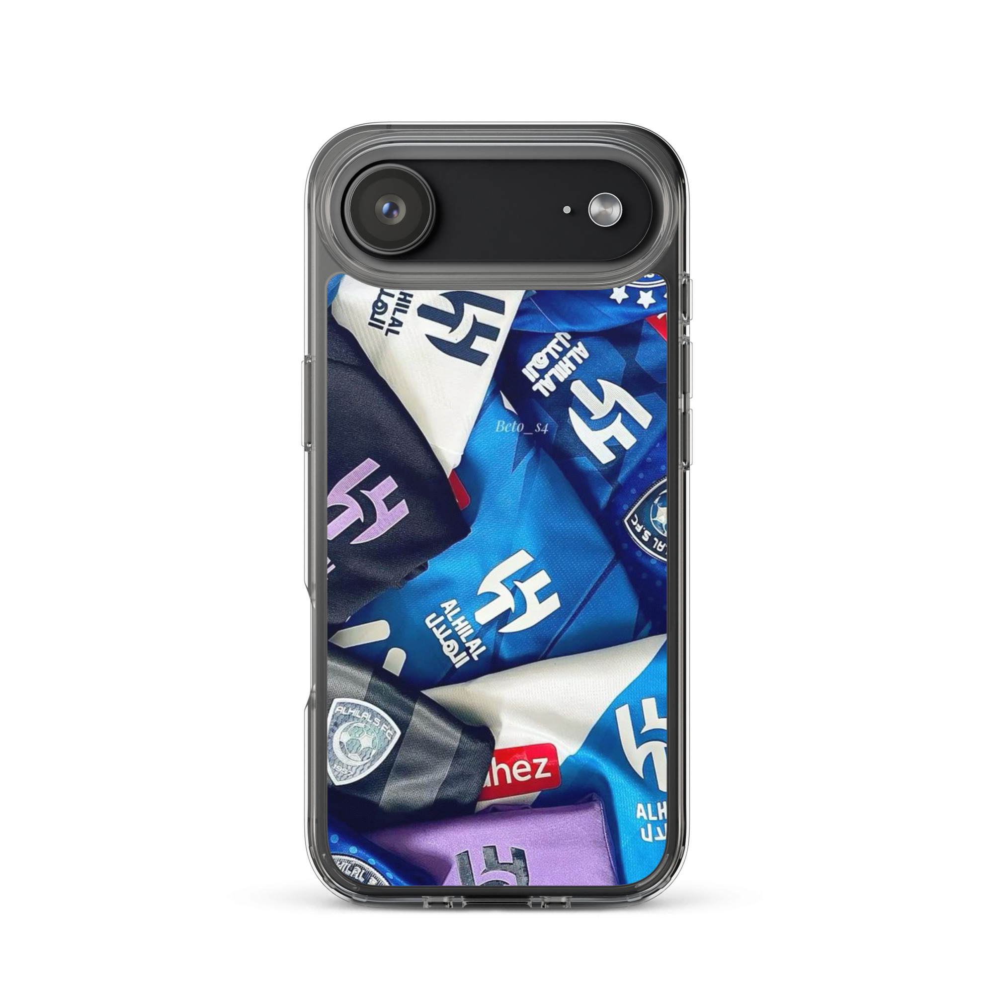 Al Hilal Saudi Club Blue Power Clear Case for iPhone® - Image 41