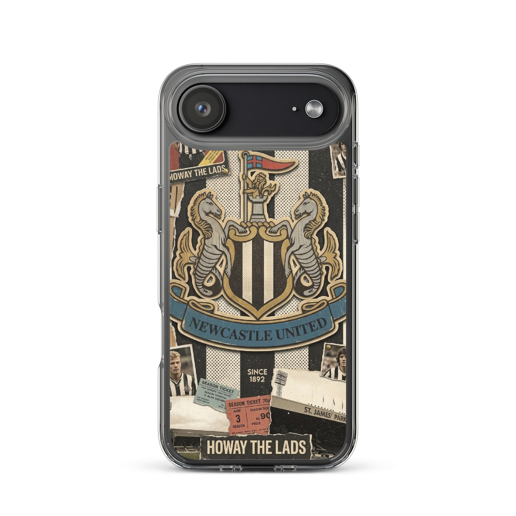 Newcastle Howay The Lads iPhone® Case – Magpies Football Fan Gift - Image 48