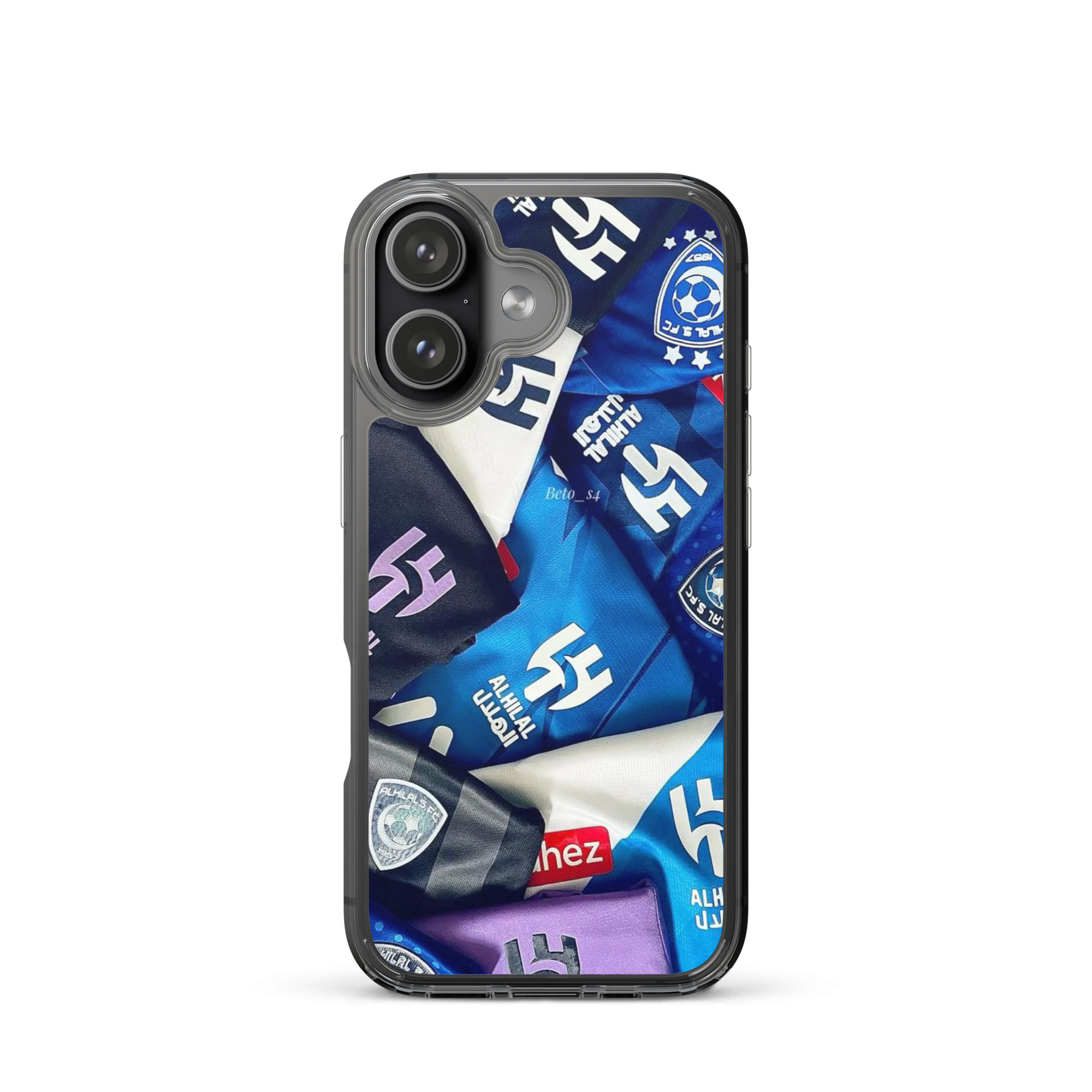 Al Hilal Saudi Club Blue Power Clear Case for iPhone® - Image 44