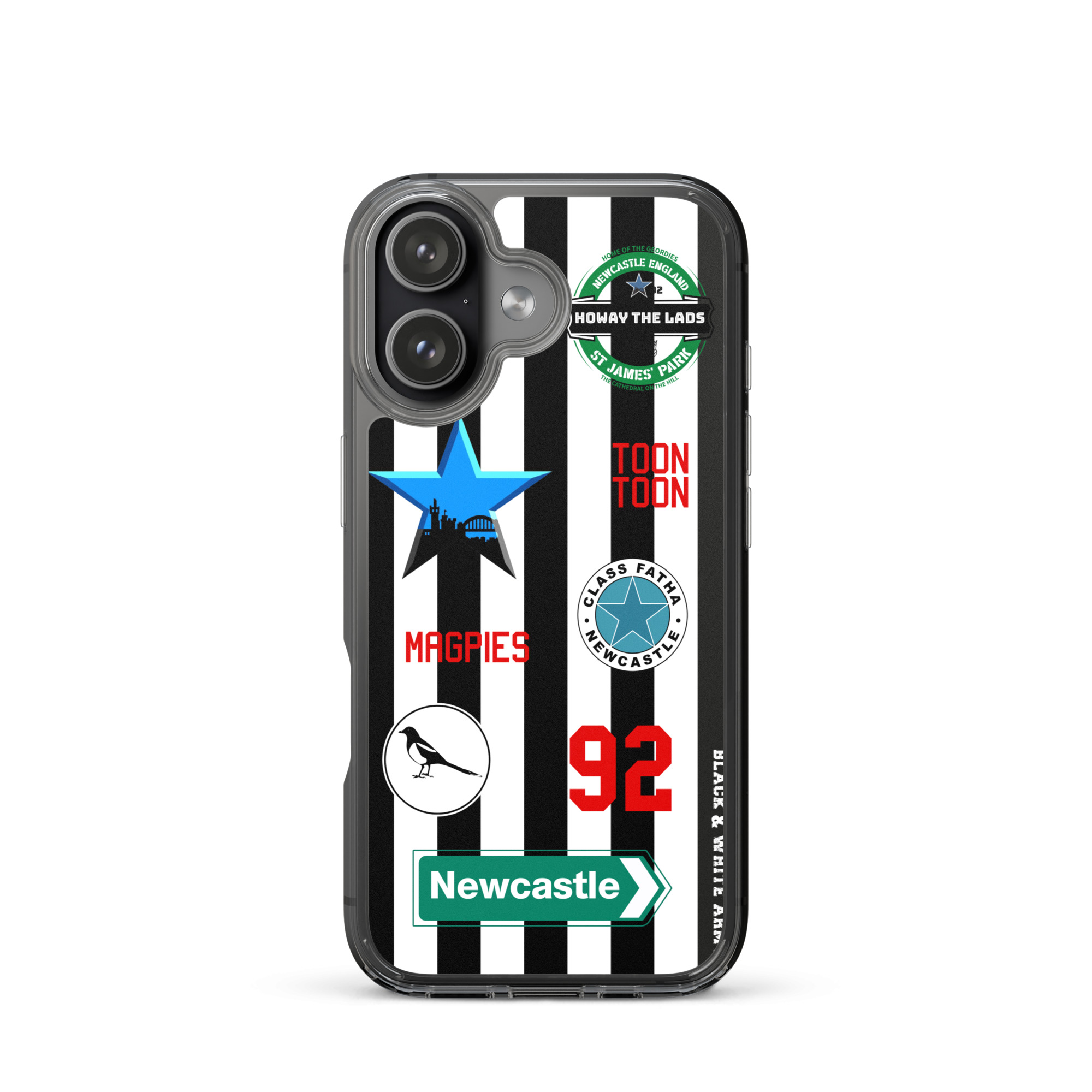 Howay The Lads iPhone® Case – Newcastle Magpies Football Fan Gift - Image 51