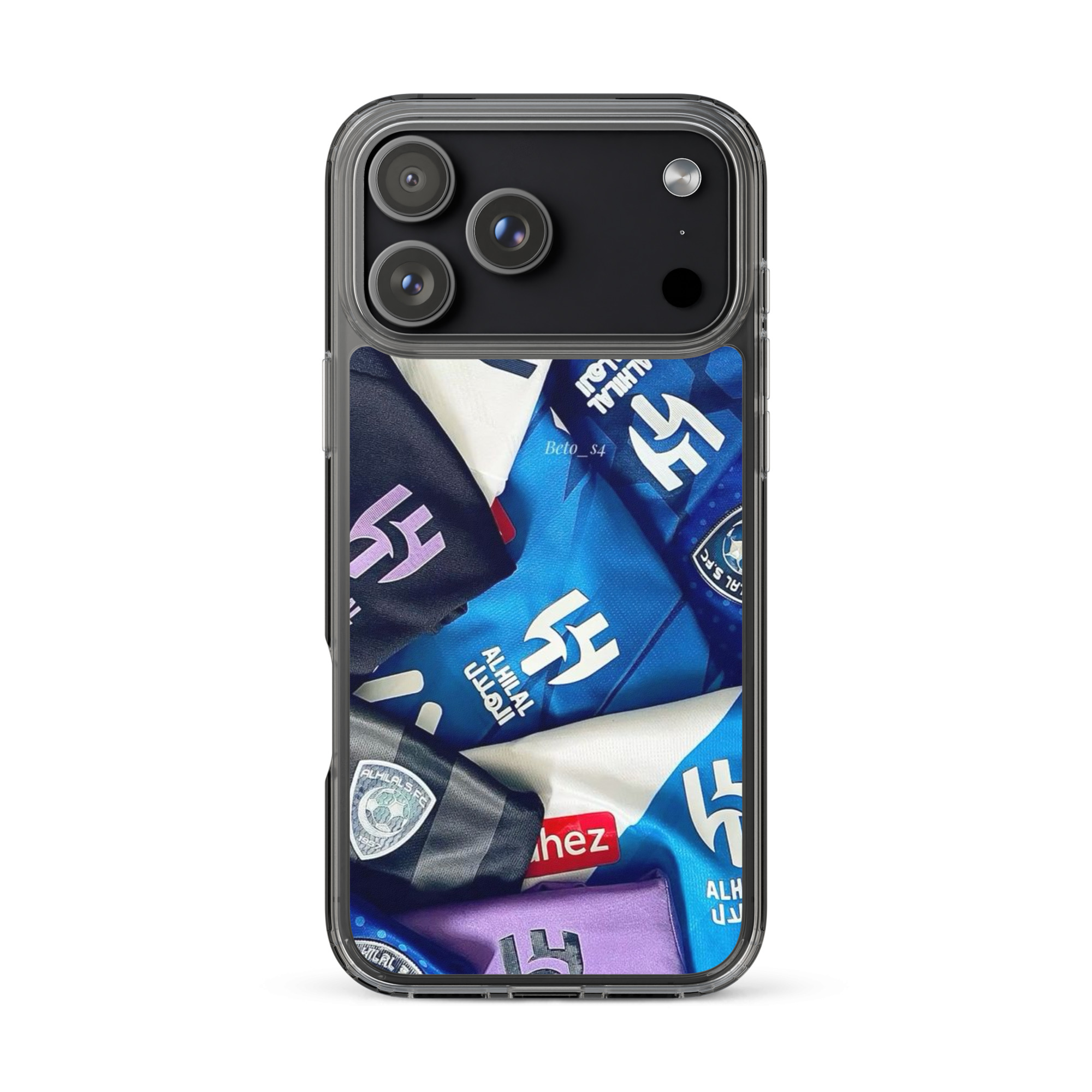Al Hilal Saudi Club Blue Power Clear Case for iPhone® - Image 42