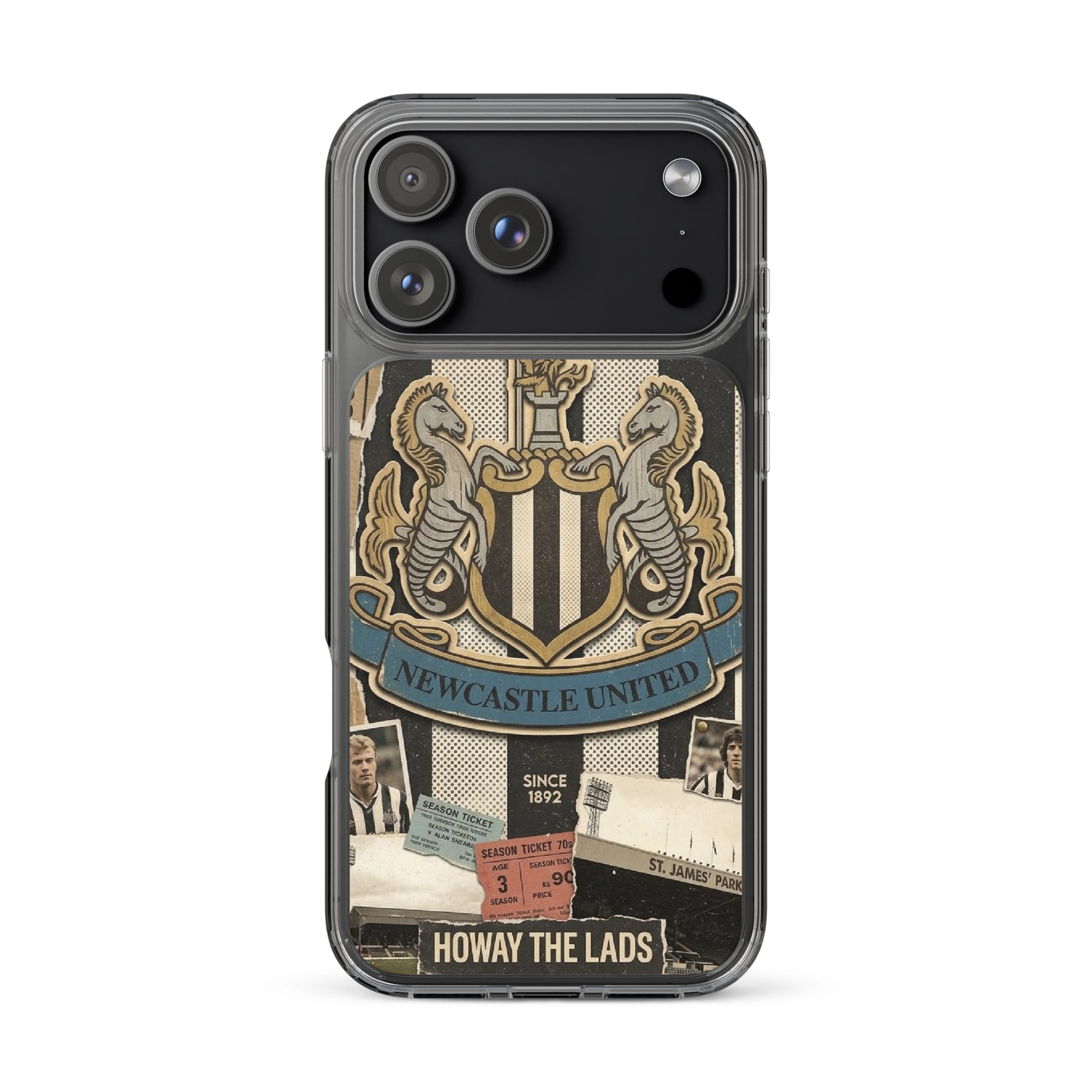Newcastle Howay The Lads iPhone® Case – Magpies Football Fan Gift - Image 49