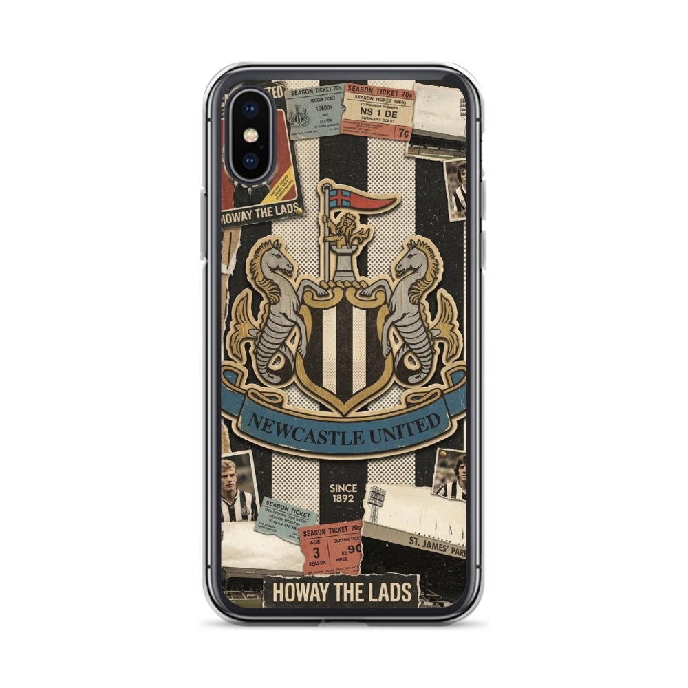 Newcastle Howay The Lads iPhone® Case – Magpies Football Fan Gift - Image 55