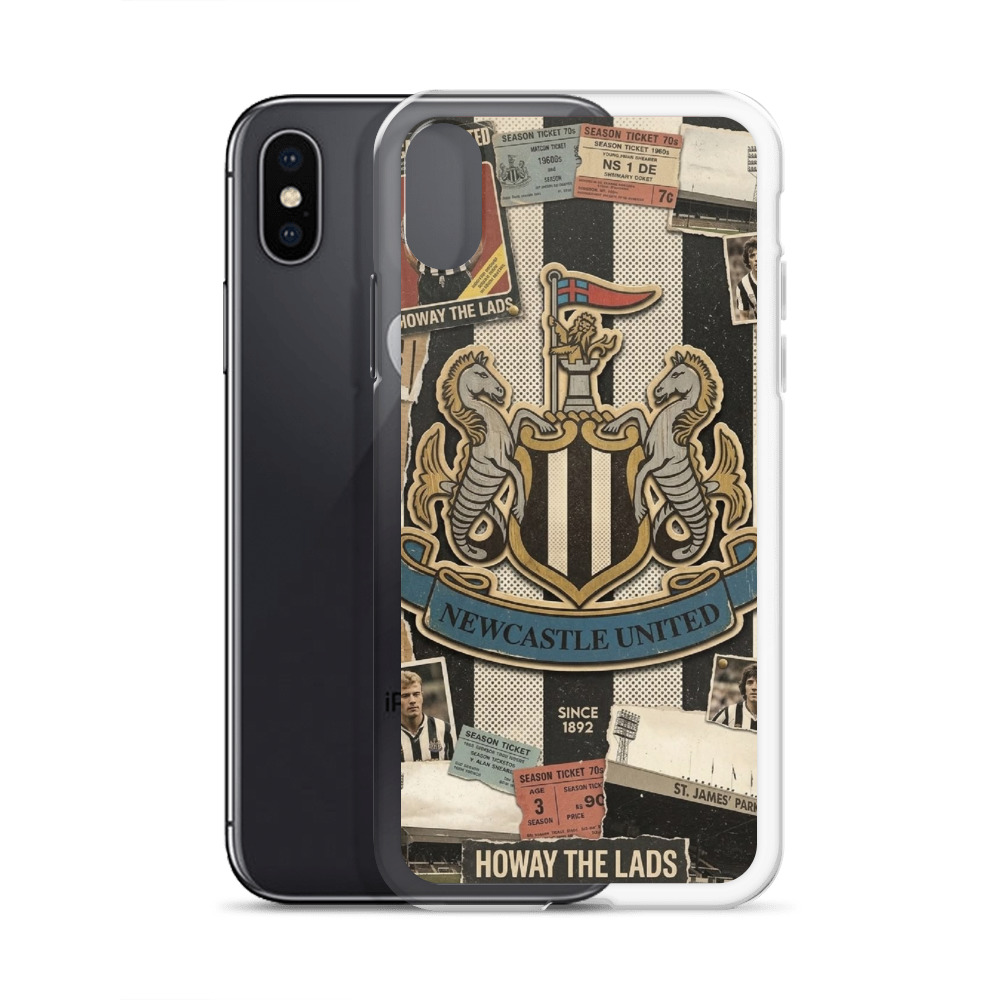 Newcastle Howay The Lads iPhone® Case – Magpies Football Fan Gift - Image 56
