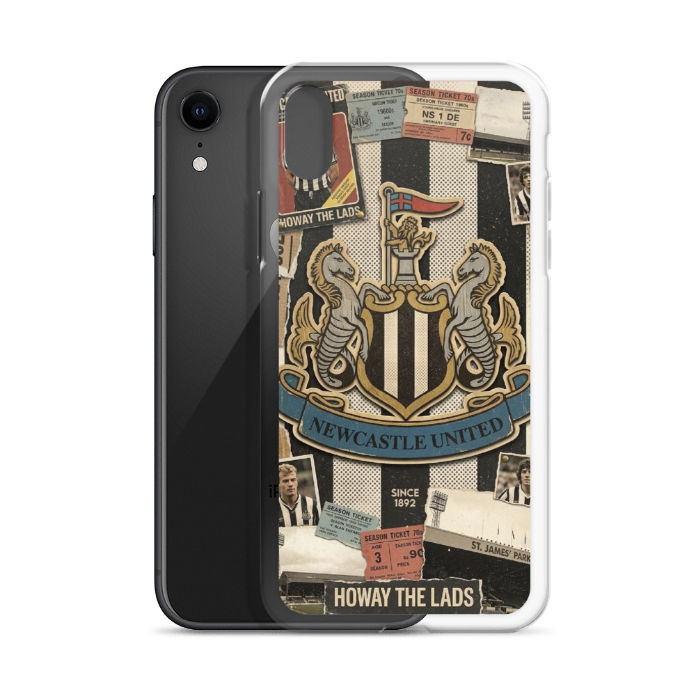 Newcastle Howay The Lads iPhone® Case – Magpies Football Fan Gift - Image 60