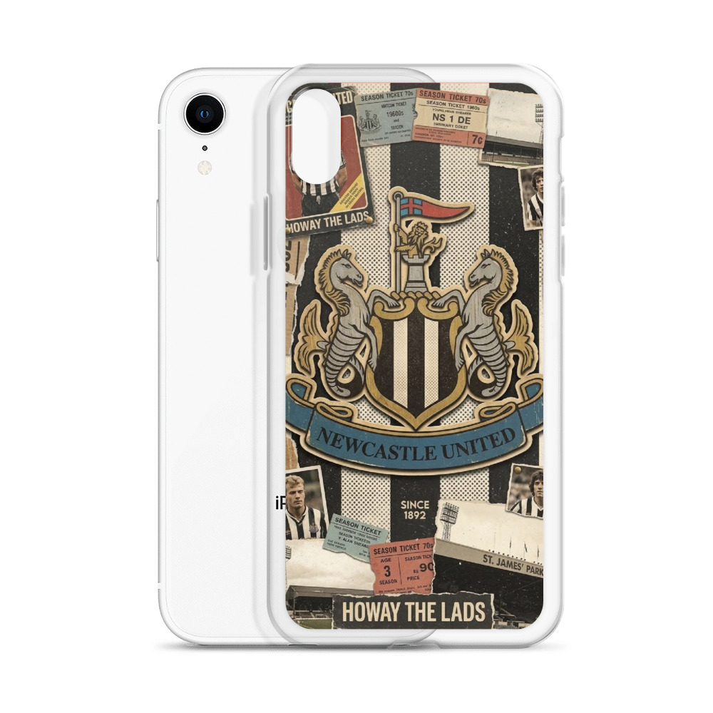 Newcastle Howay The Lads iPhone® Case – Magpies Football Fan Gift - Image 62
