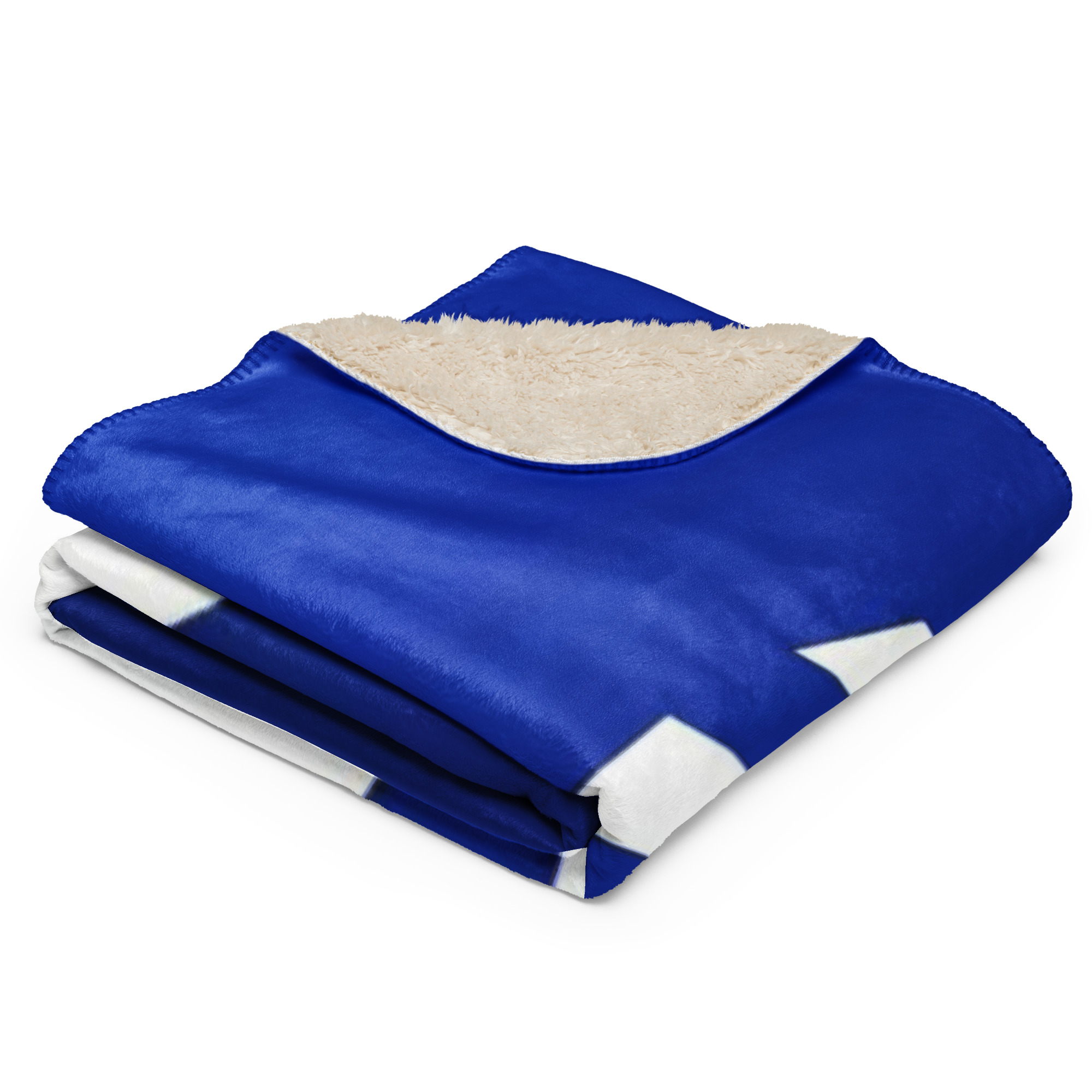 Al Hilal Sherpa Blanket – Blue Power Gift for Fans - Image 7