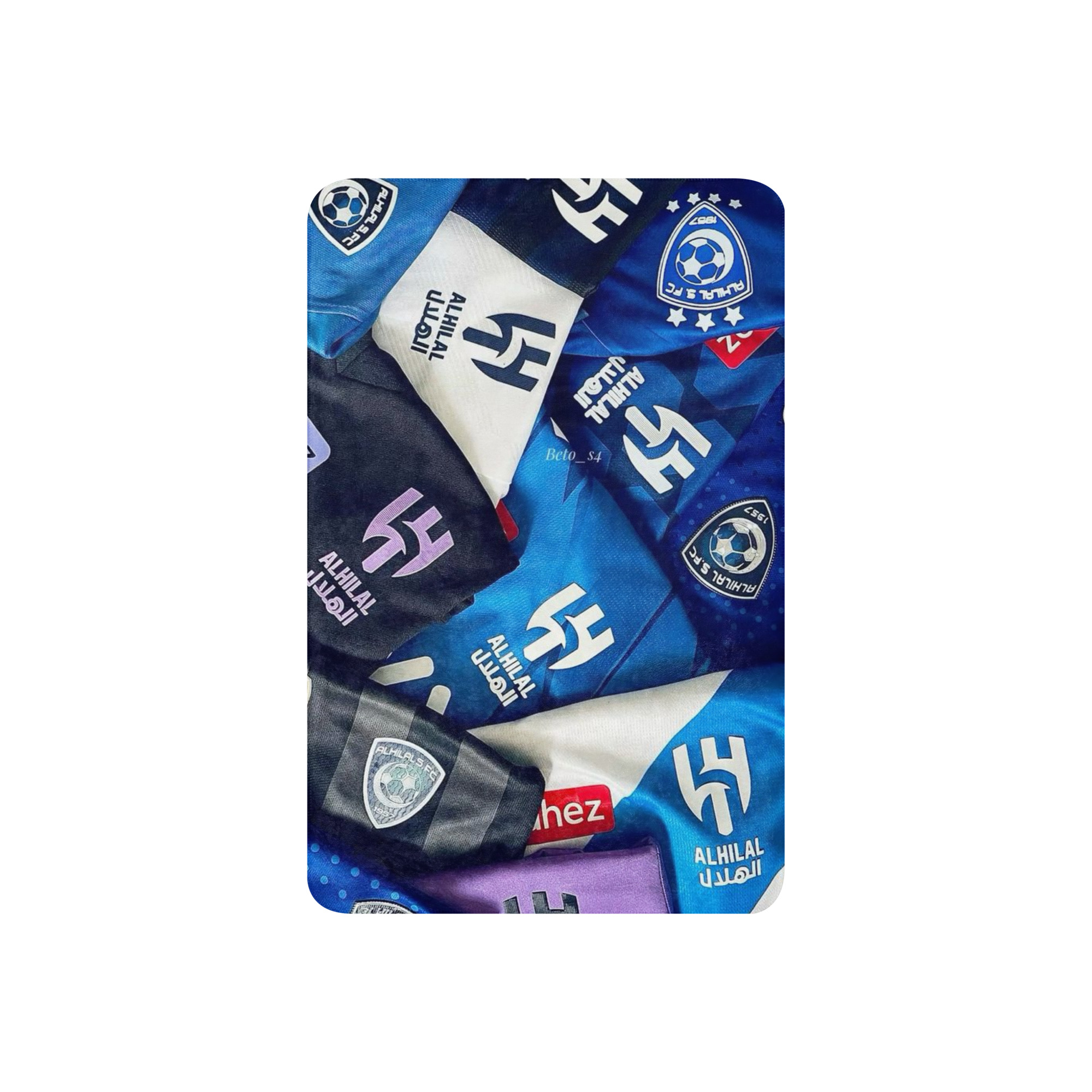 Al Hilal Saudi Club Blue Power All-In-One Sherpa Blanket – Al Hilal Football Fan Gift - Image 13