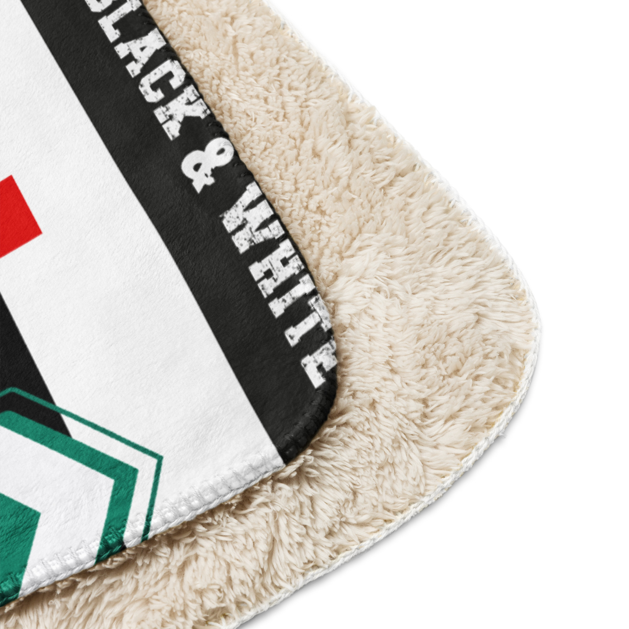 Newcastle Howay The Lads Sherpa Blanket – Toon Army Football Fan Gift - Image 11