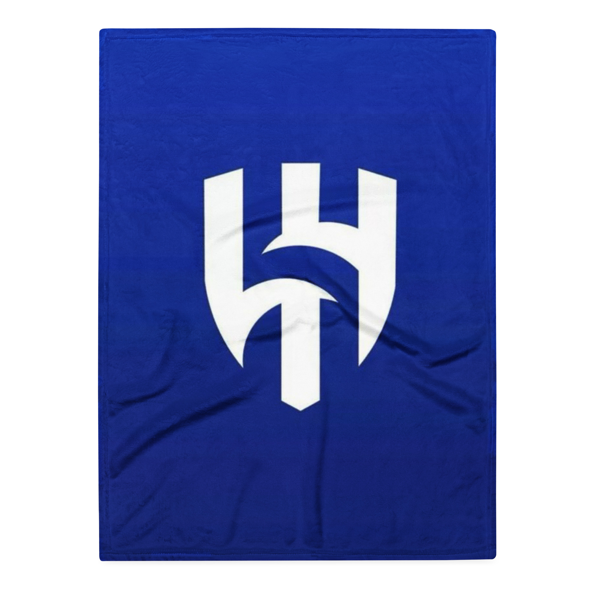Al Hilal Saudi Club Blue Power Throw Blanket – Football Fan Gift