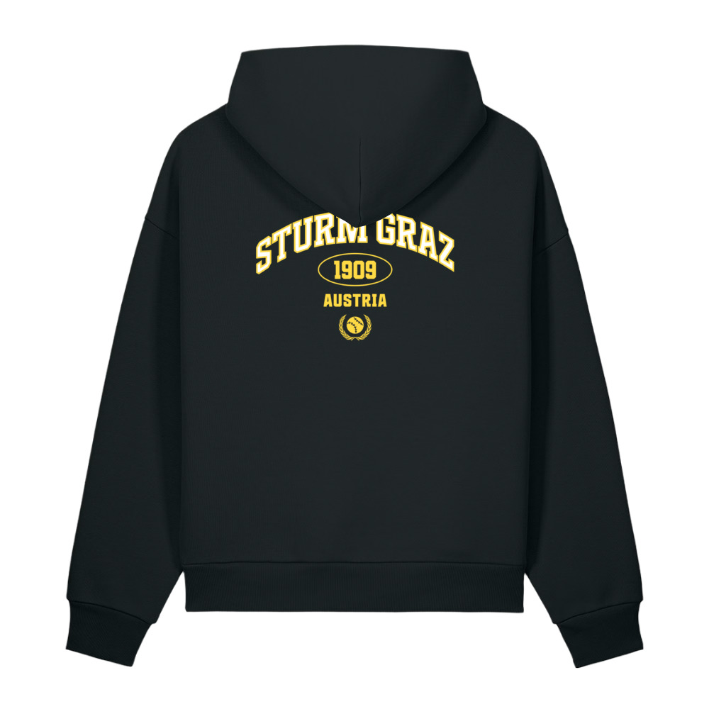 SK Sturm Graz Unisex Sculpted Heavyweight Hoodie - Image 2