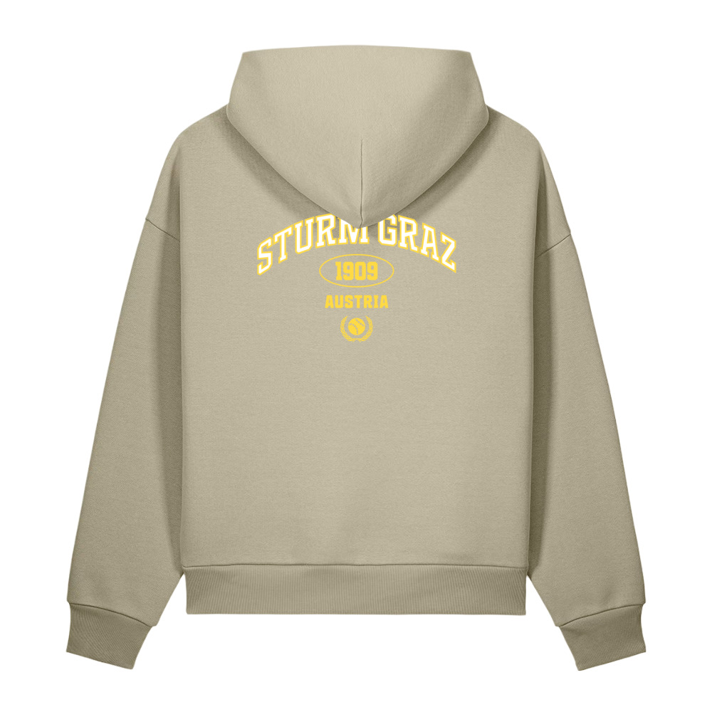 SK Sturm Graz Unisex Sculpted Heavyweight Hoodie - Image 4